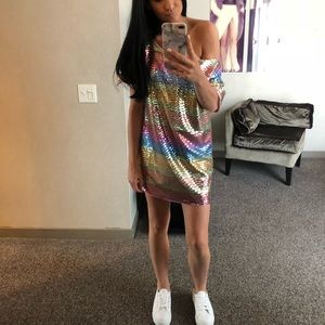 Lovers and Friends Night Out Henna Mini Dress